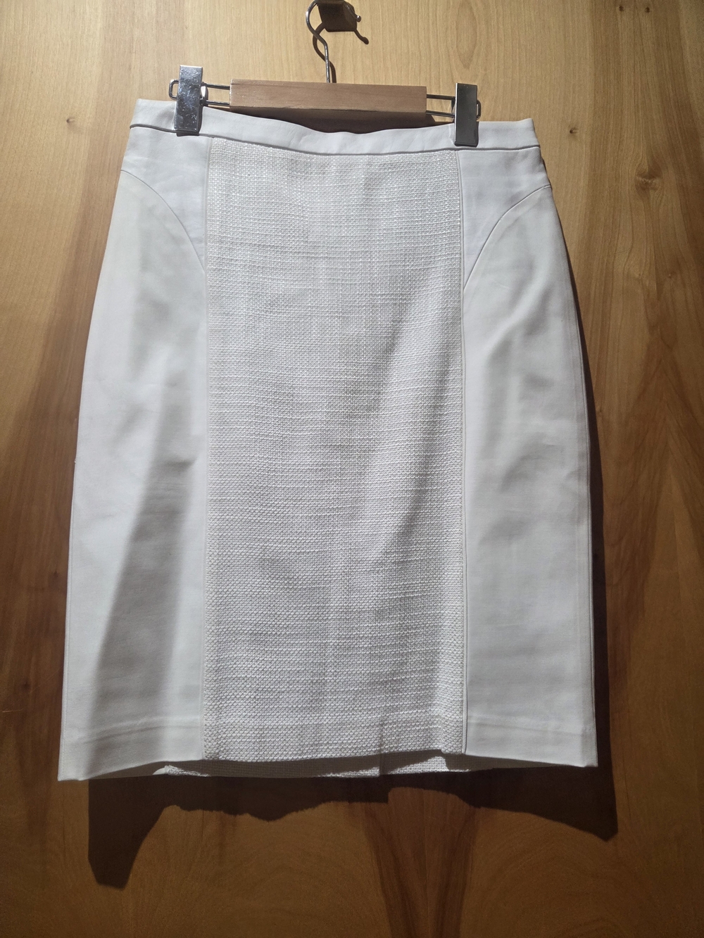 Classic White Pencil Skirt